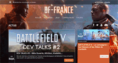 Desktop Screenshot of bf-france.com